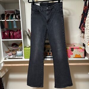 Gap Flare High Rise Distressed Jeans 30x31